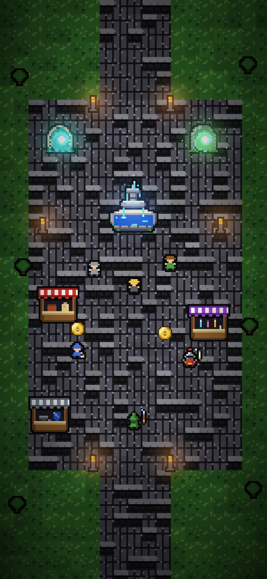 The Nexus: the last safe haven, where portals open