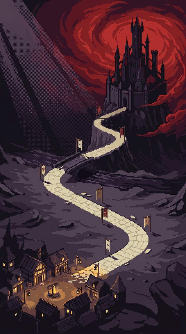 The road to the Fallen Citadel